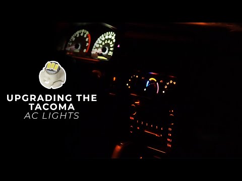 Upgrading The Tacoma AC Lights To LEDs