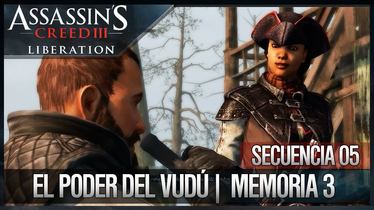 dlcl stanford Assassin's Creed Liberation HD | Walkthrough | Secuencia 5 | El poder del vudú | 3 | 100%