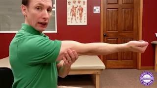 McKenzie Method for Elbow Pain # 1 - Elbow Extension