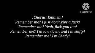 Eminem - Remember Me? (feat. RBX &amp; Sticky Fingaz) [Lyrics]