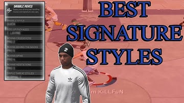 NBA 2K20 - The BEST/FASTEST SIGNATURE STYLES AFTER PATCH 10!!