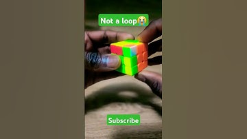Not a loop😭 #rubikscube #cube #cubing #rubik #shorts