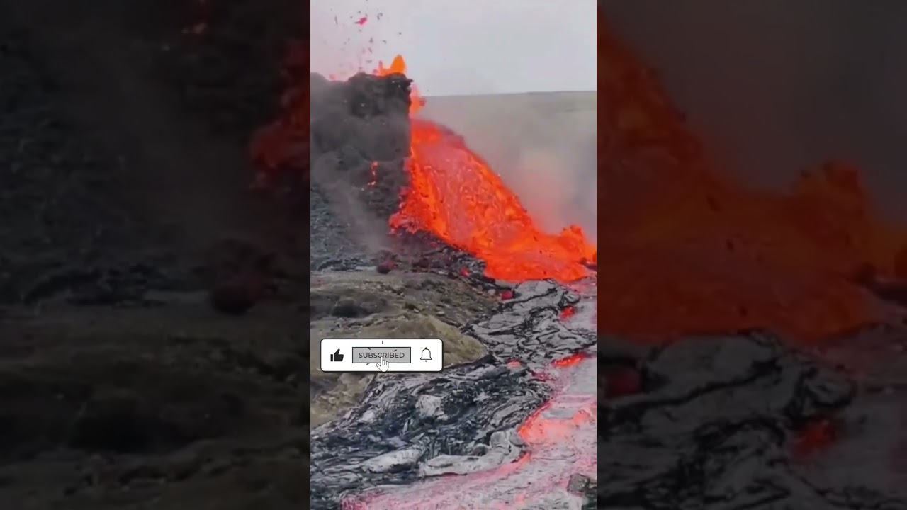 Volcanic Eruption in Iceland 