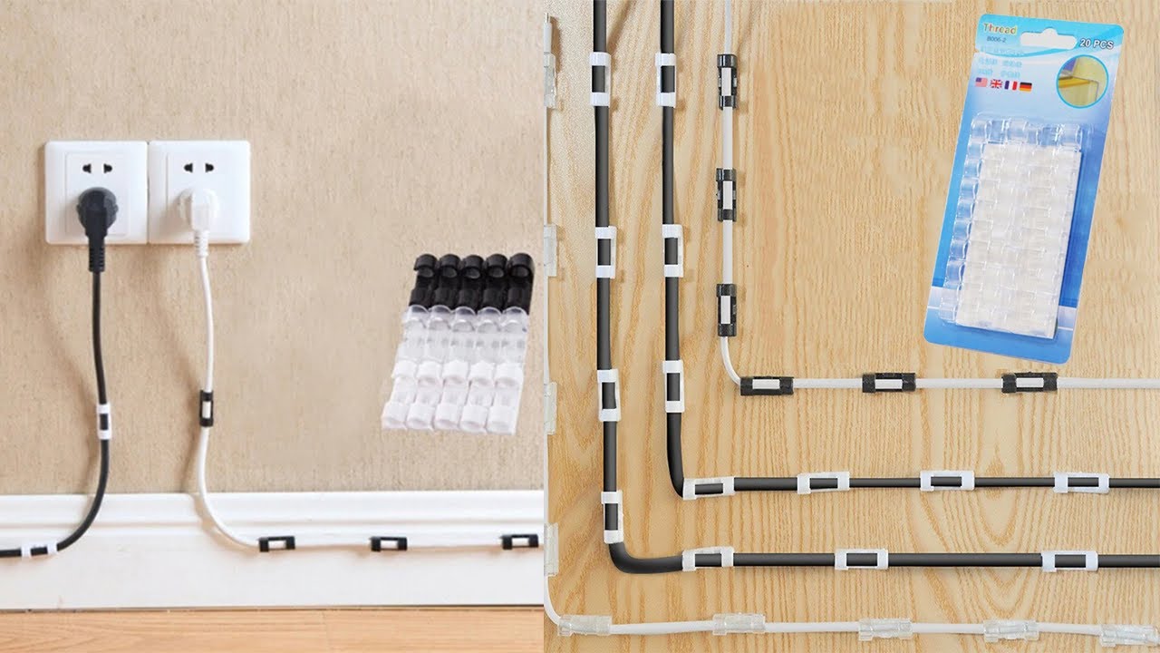 Self Adhesive Cable Clips.