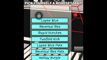 HOW TO USE A MOVESET BLOCK [jujutsu shenanigans] (Update version) #roblox #fyp