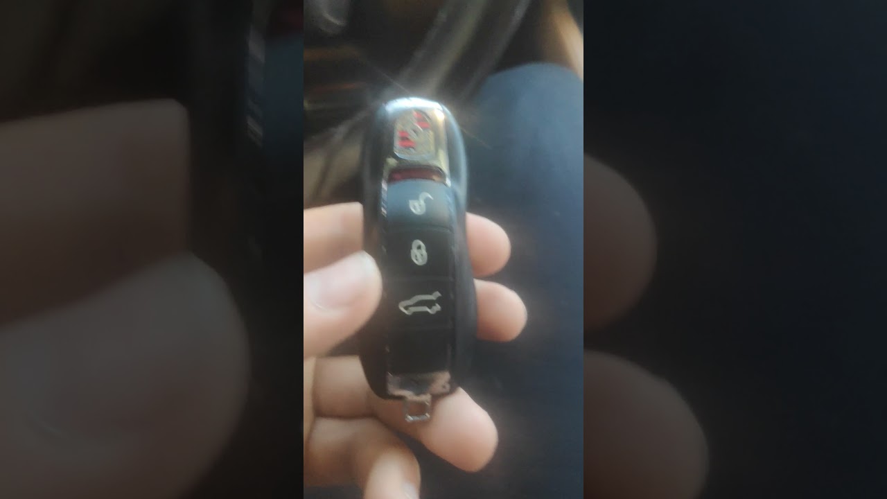 Прописать ключ порше кайен 958