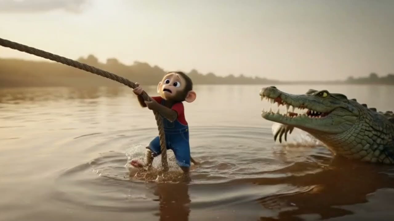 A Monkey’s Lesson | Nana monkey video 