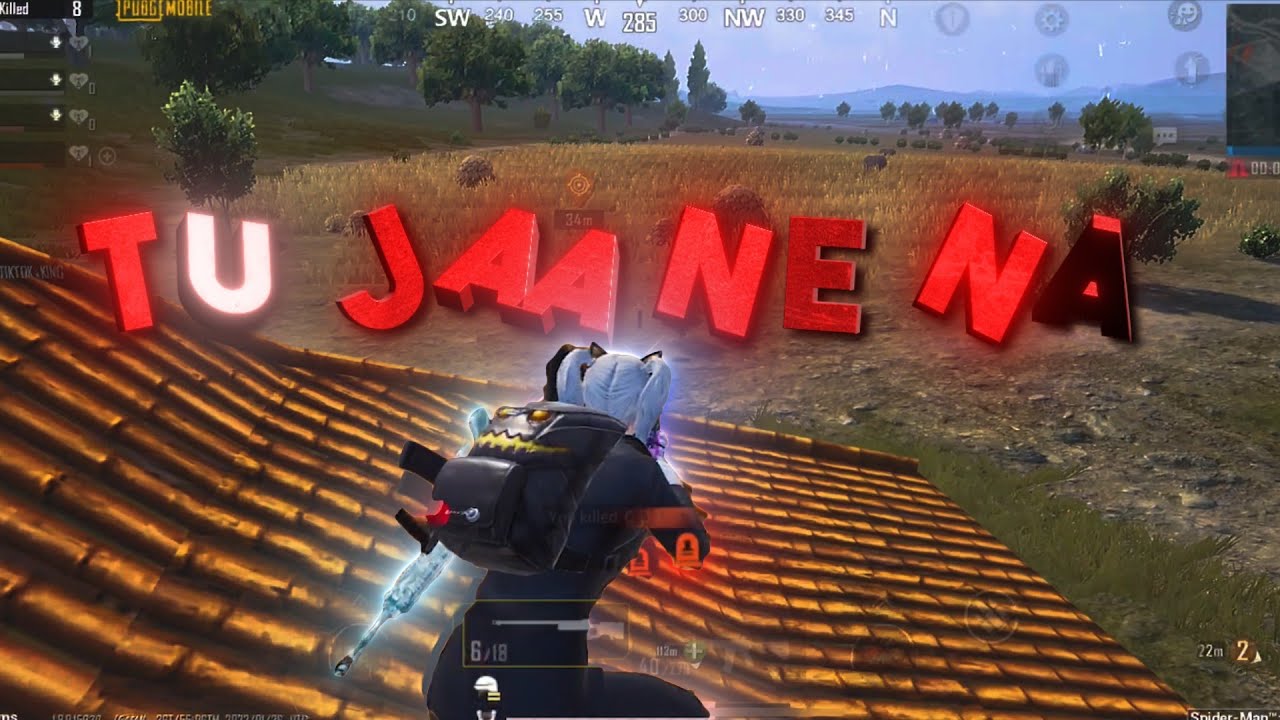 TU JAANE NA || Pubg Velocity Montage || HARSH EDITS