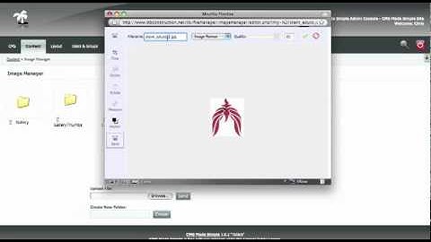CMS Made Simple - How to use the Image Manager and File Manager by EDUCO