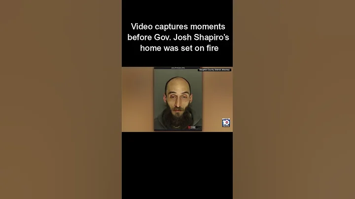 Video captures moments before Gov. Josh Shapiro’s home was set on fire