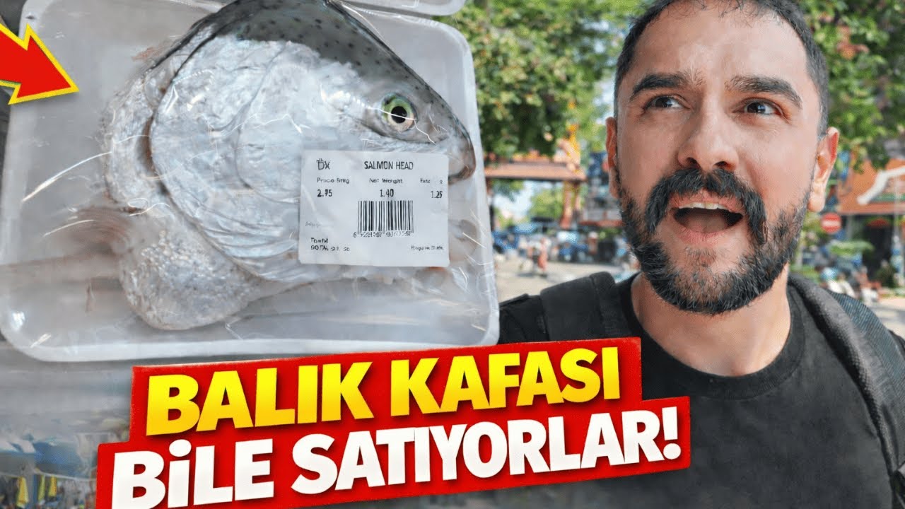 KAMBOÇYA MARKET TURU: Balık Kafası Bile Satıyorlar! - BÖLÜM23/VLOG