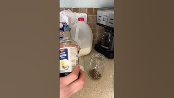 instant coffee with brown sugar vanilla cold foam #coldfoam #icedcoffee #instantcoffee #brownsugar