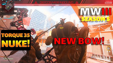 NEW COMPOUND BOW NUKE! MW3 Season 5 reloaded MGB! PS5 Gameplay