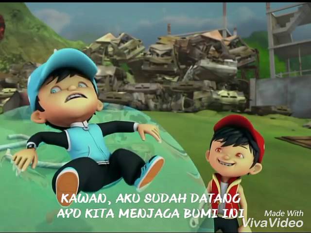 Lyrics Lagu Kotak-Jagalah Bumi Boboiboy OST Versi Ke 2 class=