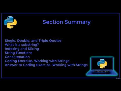 8. Section summary