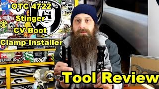 OTC 4722 CV Boot Clamp Installer Review