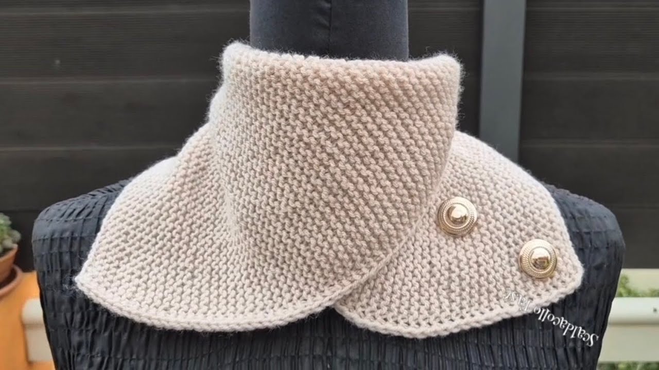 Scaldacollo Fast / knitted neck warmer / calentador de cuello de punto