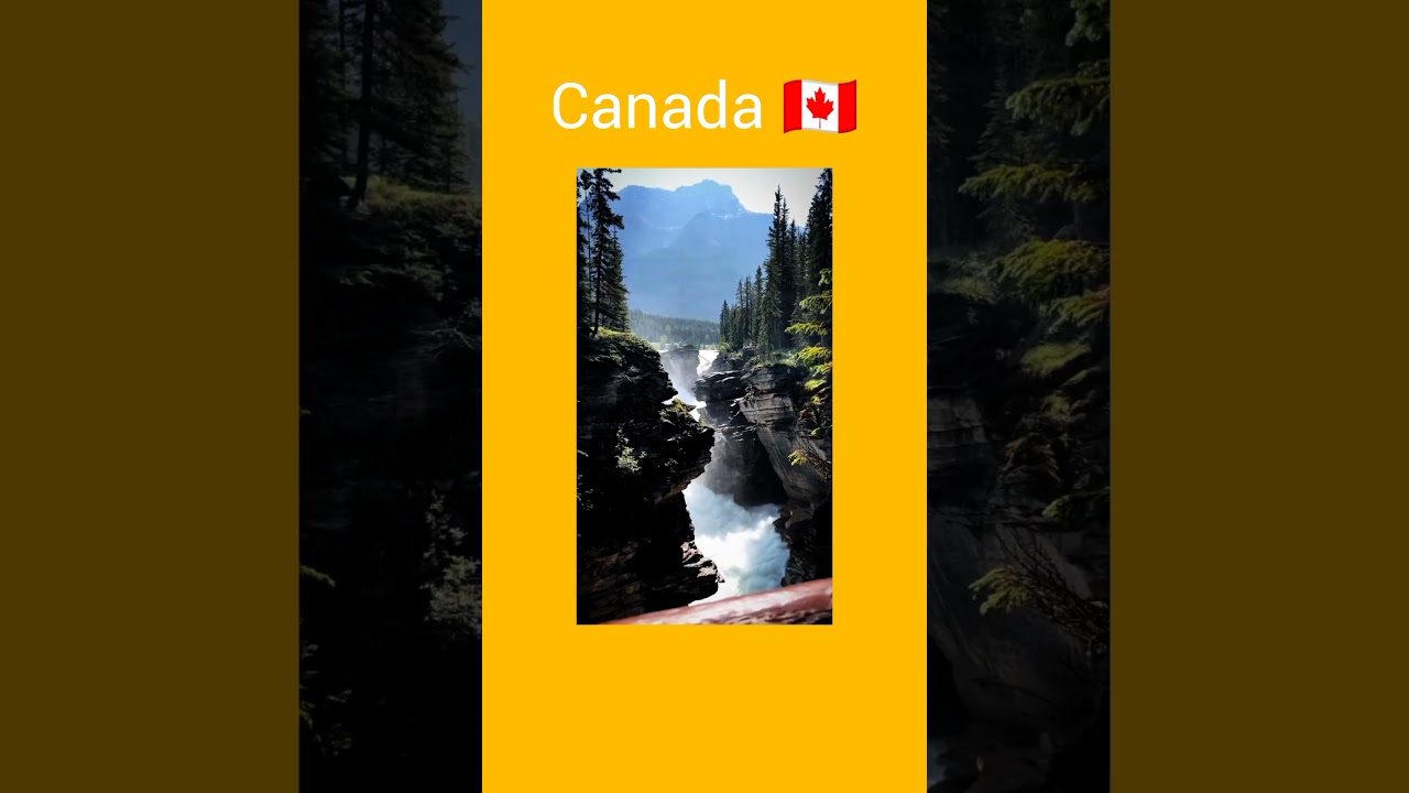 Canada 🇨🇦🤯From mountains to lakes, cities to small towns — every corner feels like a postcard 📸🍁