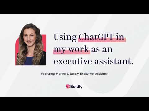 Marine | Using ChatGPT As An Executive Assistant For Writing Content