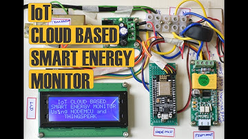 IoT Cloud Based Smart Energy Monitor