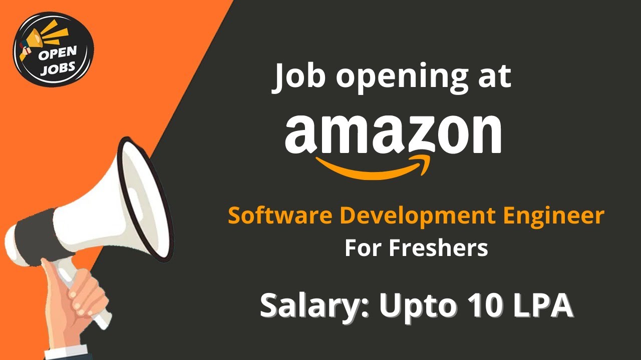 Amazon Hiring Freshers for Software Development Engineer Position ...