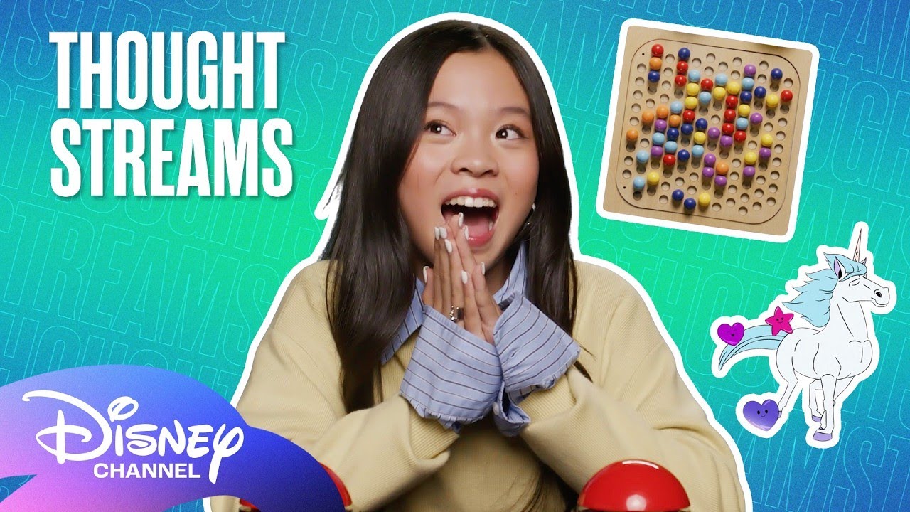 Blind Rank Monsters w/ Jiwon Lee from Vampirina: Teenage Vampire 👹 | Thought Streams |@disneychannel