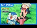 Maya conoce a Piplup | Pokémon Diamante y Perla | Clip oficial