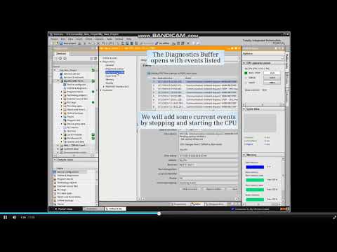 Access & Use CPU Diagnostic Buffer In TIA # Troubleshooting & Diagnostics - 1 Of 8