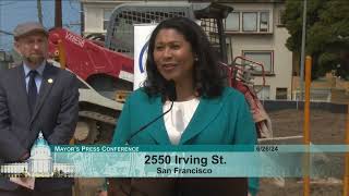 Groundbreaking Affordable Housing for Families and Veterans in the Sunset Neighborhood