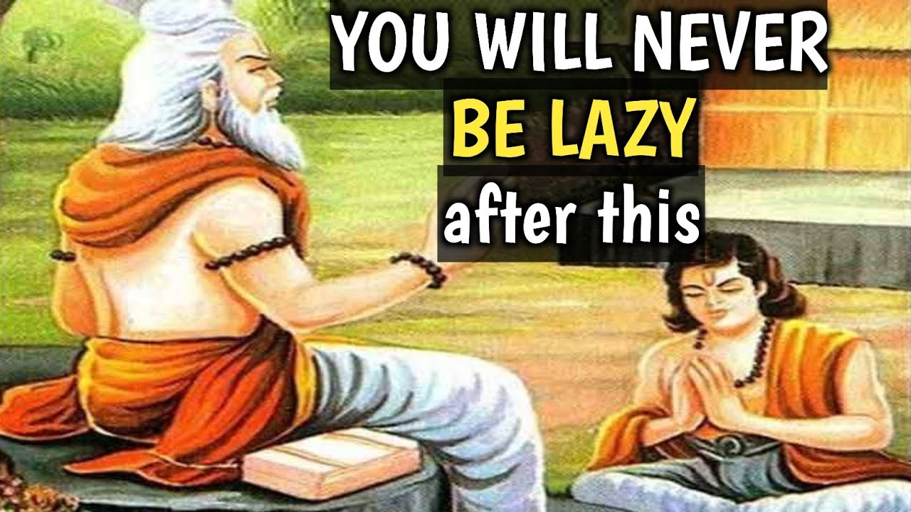 BEST MOTIVATIONAL STORY ON LAZINESS  Master and Disciple story 