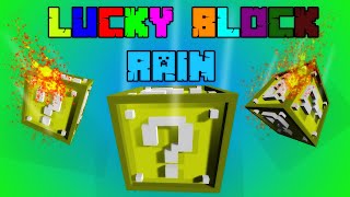 Lucky Blocks Rain DataPack 1.16.5 - Raining Lucky Blocks in