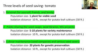Seed Saving: Veggies - Webinar