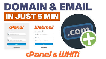 How To Add Domain To cPanel WHM and Setup cPanel Mailbox