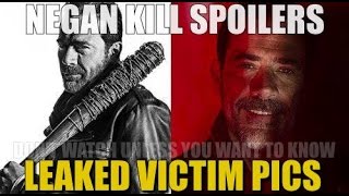 the walking dead season 7 episode 1 spoilers leaked negan kill scene