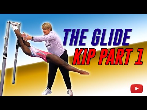 Gymnastics Bars Tips and Techniques - The Glide Kip Part 1 - Coach Mary Lee Tracy