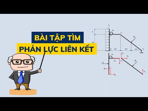 Cơ Học Kỹ Thuật - CƠ HỌC LÝ THUYẾT | Bài 1. Bài tập tìm phản lực liên kết