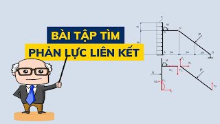 CƠ HỌC LÝ THUYẾT | Bài 1. Bài tập tìm phản lực liên kết