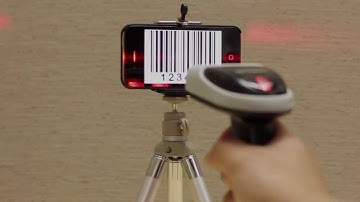 MS380 - Scanning digital barcodes off a smartphone - Unitech