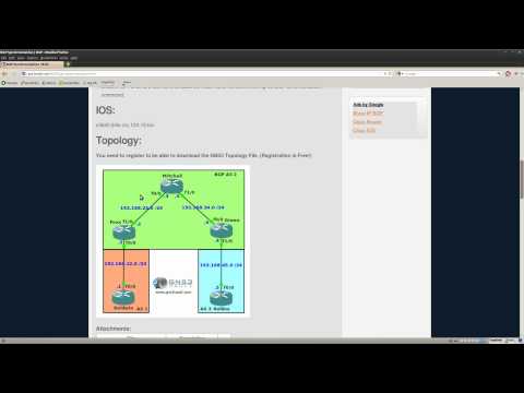 BGP Synchronization lab