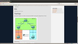 BGP Synchronization lab in GNS3
