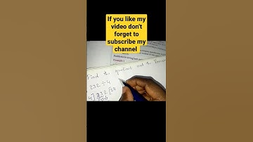 Class 5th|Mathematics|Chapter 2|Part 2 Text book|Exercise 2.1|Find the quotient & Remainder|DIVISION