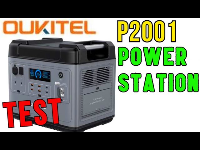OUKITEL BP2000 power station e battery pack per 4.096 kWh a un prezzo  imbattibile - Video Dailymotion