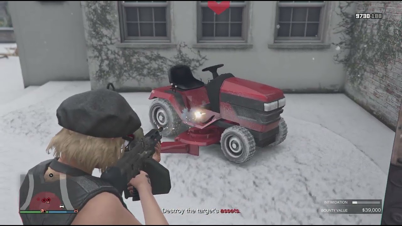 GTA V Online PS5 - Bounty Hunt for Brigitte Foster (Destroying her Assets + Killing her Bodyguards!)