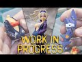 Megami Device Sol Road Runner & Asra Archer Aoi + Jacket Conversion Resin GK WIP Pt.2