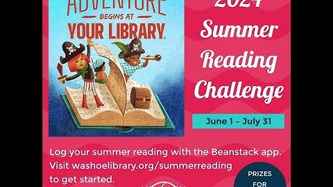 Summer Reading Challenge 2024