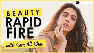 Sara Ali Khan Interview | Sara Ali Khan Shares Her Beauty Secrets | Be Beautiful screenshot 5