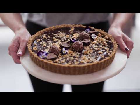 Chocolate Hazelnut Cheesecake Tart