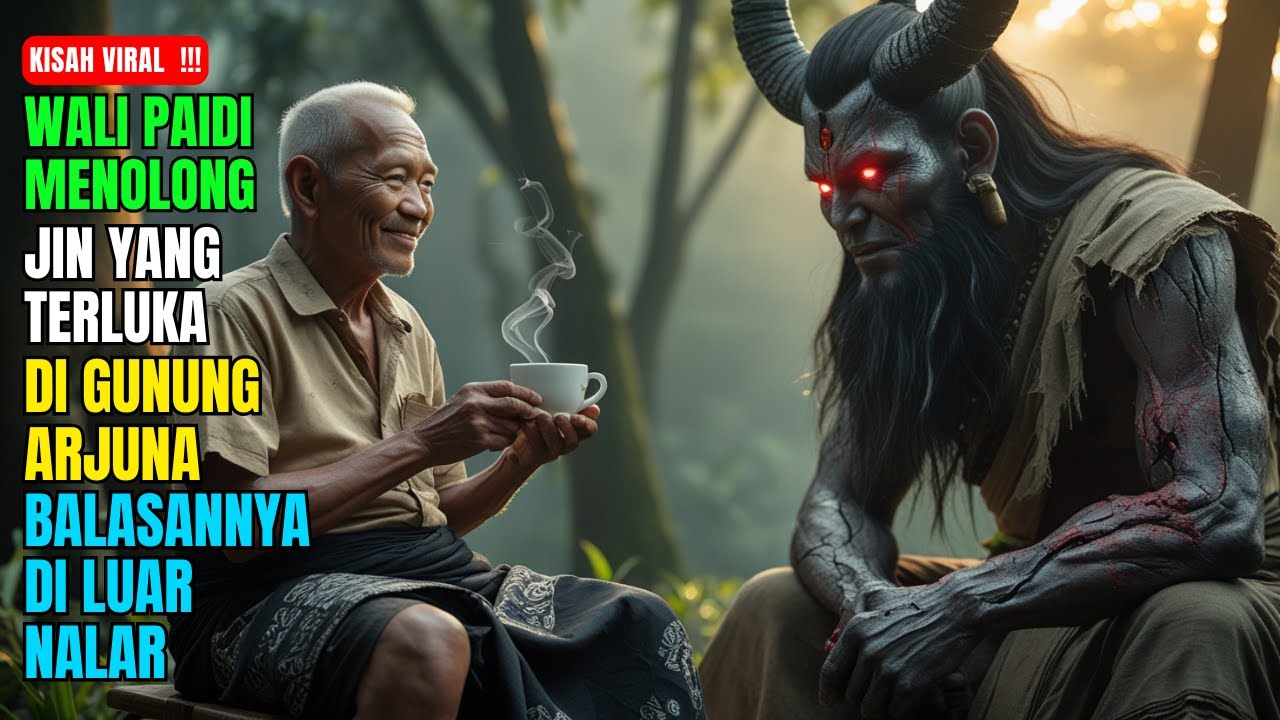 BIKIN GEMPAR‼️ Wali Paidi Menolong Jin Yang Terluka Di Gunung Arjuna Balasanya Diluar Nalar ..