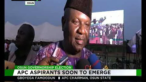 Osun Guber: APC aspirants soon to emerge