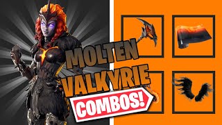 Molten Valkyrie Combos Lava Legends Pack